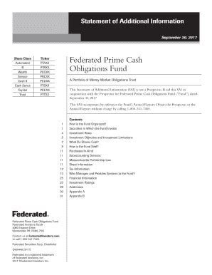 Prime Cash Obligations Fund 